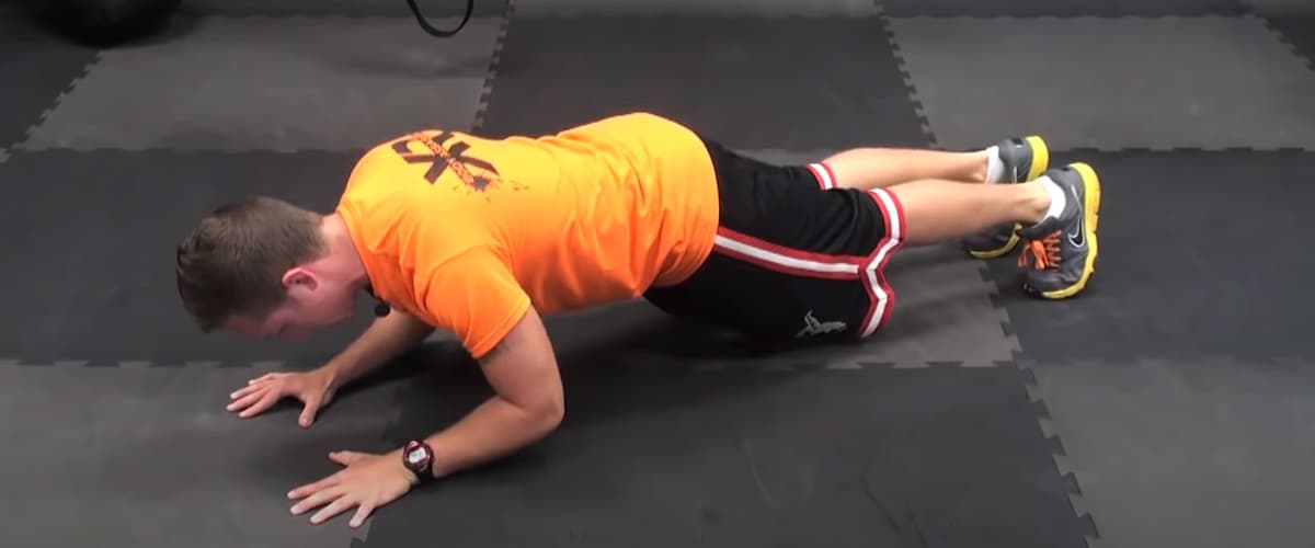 Plank tricep extension 3